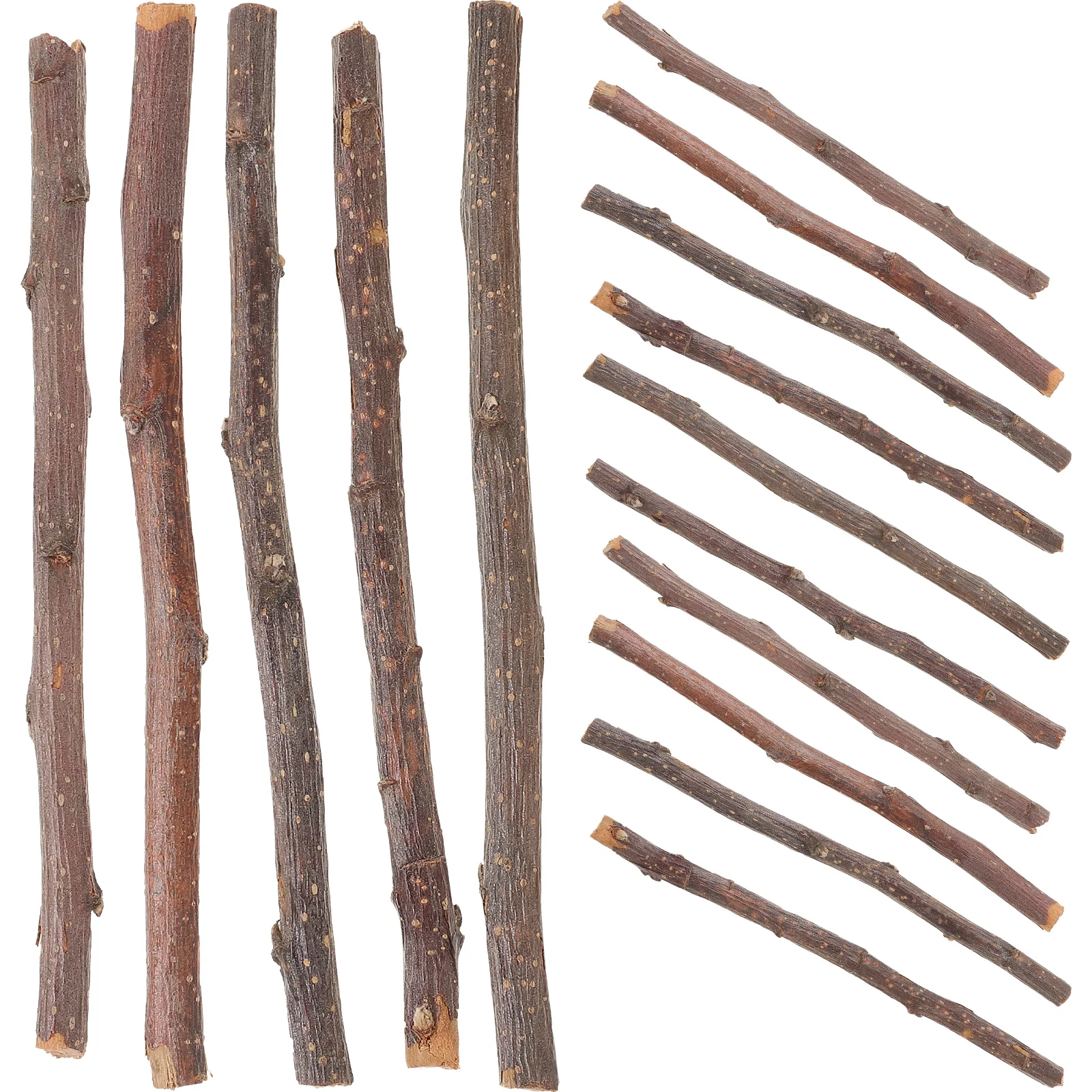 

40 Pcs Home Decor Hand Painting Log Wood Sticks for Decoration Craft Mini Wooden DIY Branches Decorations Dry
