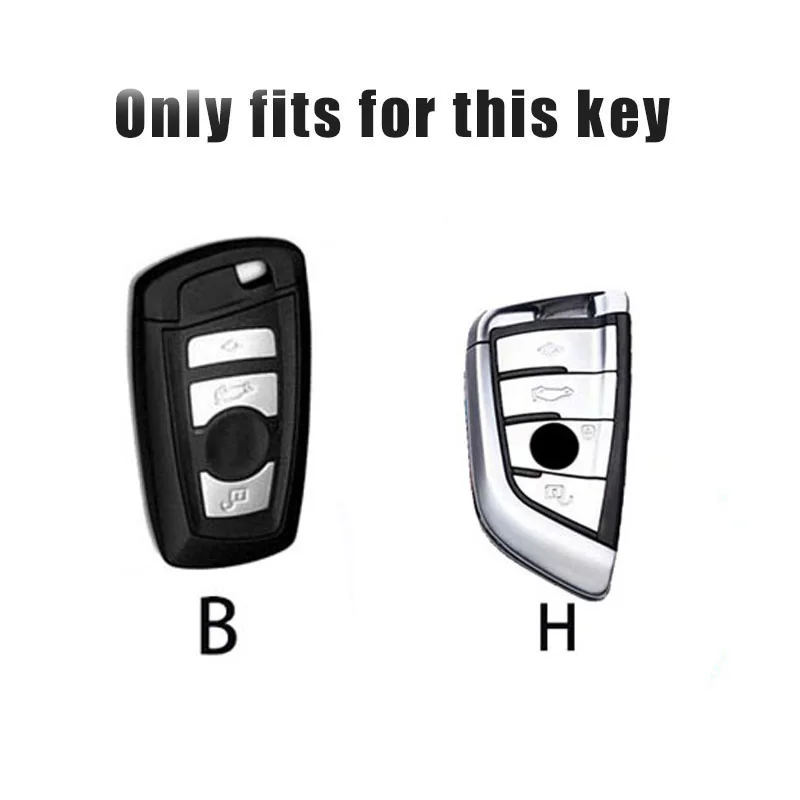 Soft TPU Car Key Case Cover Shell Fob For BMW 1 2 3 4 5 6 7 Series X1 X3 X4 X5 X6 X7 F10 F20 F30 G20 G30 G01 F15 F16 G02 G05 F34