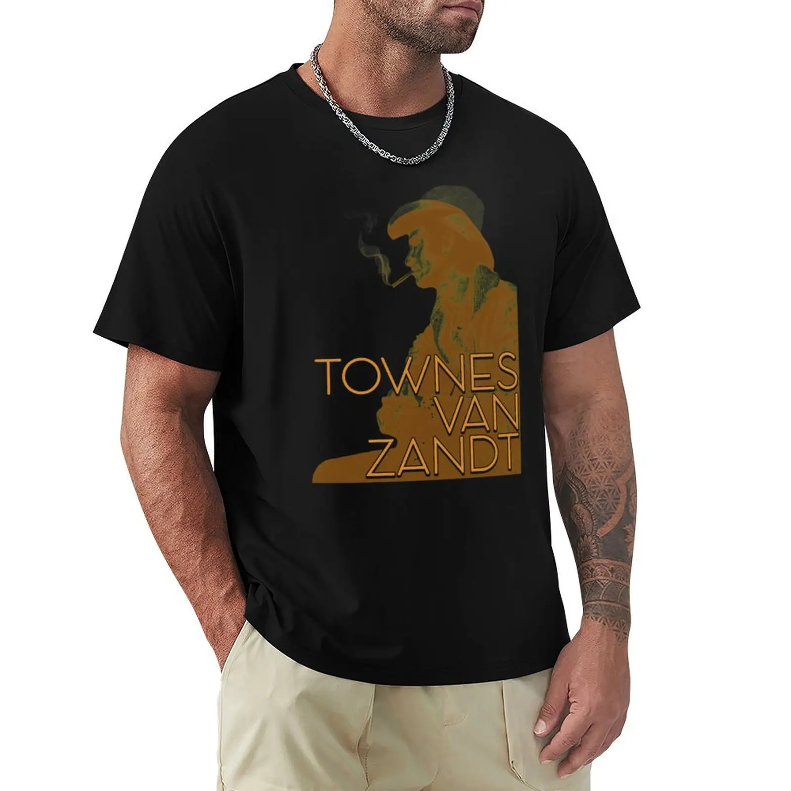 

Townes Van Zandt - Live is to Fly Retro FanArt T-Shirt quick-drying blanks hippie clothes mens white t shirts