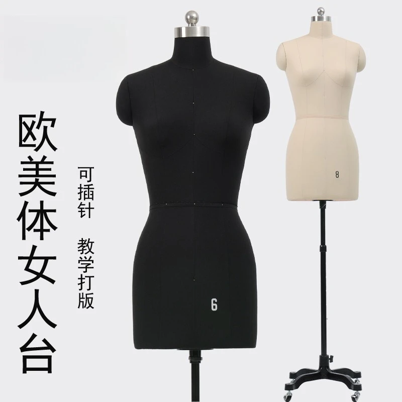 Wholesale Female Size Model Dress Form Foam Adjustable Dressmakers Pin Tailor Mannequin For Tailoring