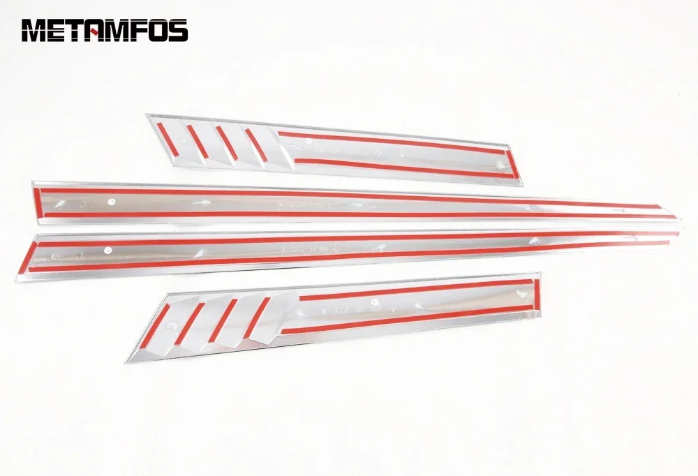 لهوندا صالح جاز 2020-2024 2025 ألياف الكربون الباب الجانب خط قطاع تنورة الجسم صب الكسوة الملحقات الخارجية تصفيف السيارة #6