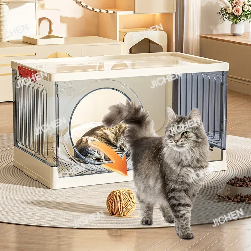 

HZ Household Vertical Cat Toy House Multi-layer Pet Toy Snack Storage Cat Cage Multi-function