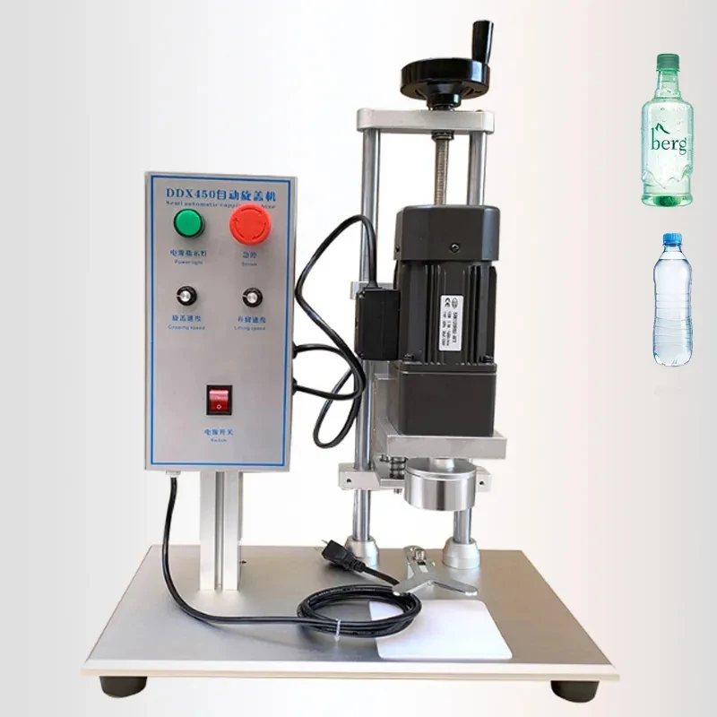 Semi-automatic Vaccum Capper Sealer Machine/glass Bottle/jar Vacuum Capping Machine