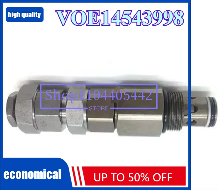 VOE14557639 VOE14543998 14543998 Excavator Parts EC210 EC210B EC290BLC Hydraulic Pressure Relief Valve 14557639
