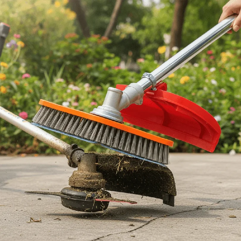 Gardening Tools To Remove Weeds - Lawn Mower Cleaning Brush High-Efficiency Adjustable