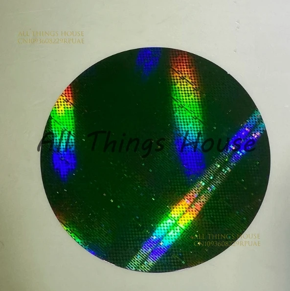 New Silicon Wafer 12Inch CPU Wafer Lithography Circuit Chip Semiconductor Teaching Test Chip