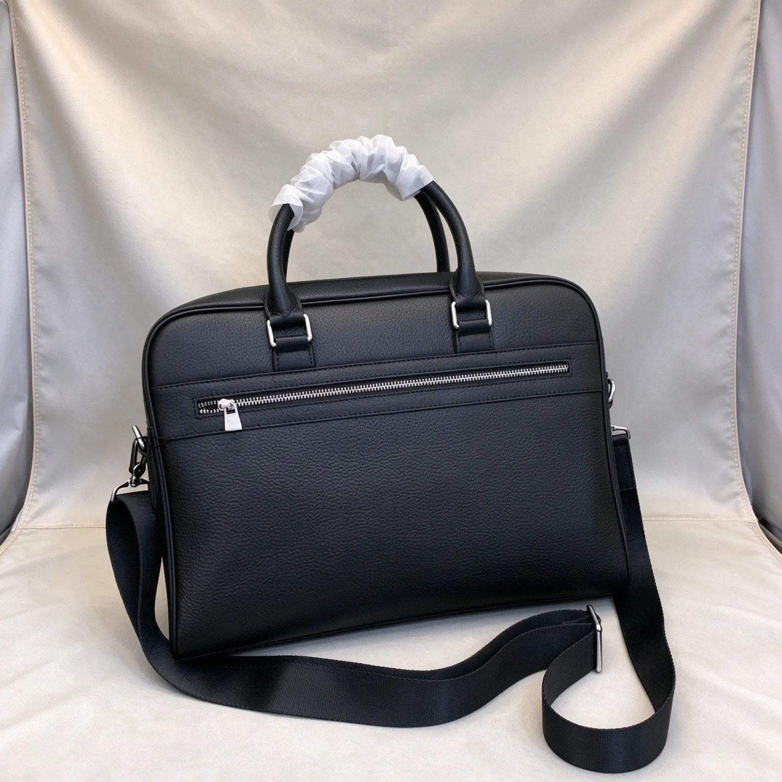 Bolsa Tote de Couro Genuíno, P - Leather Briefcase avaliação e preço