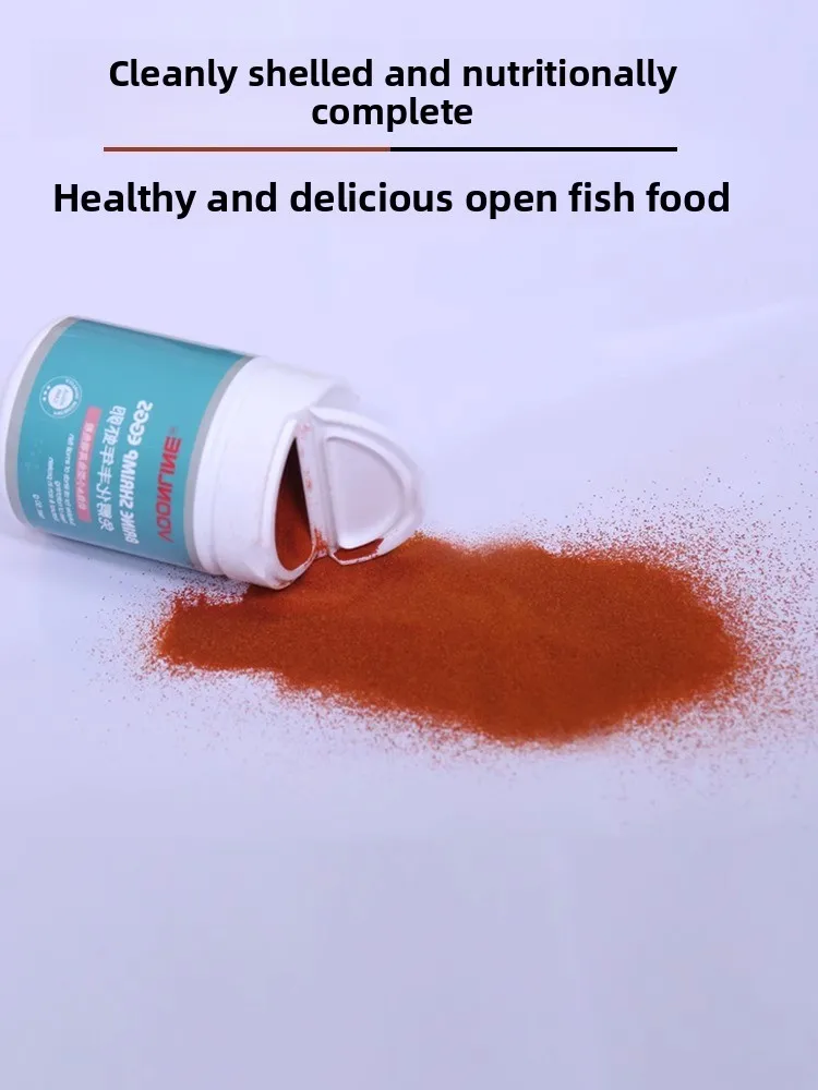 VOONLINE Decapsulated Brine Shrimp Artemia (Instant Hatch) - High Protein, First Food for Fry & Small Fish, Tropical Fish Feed