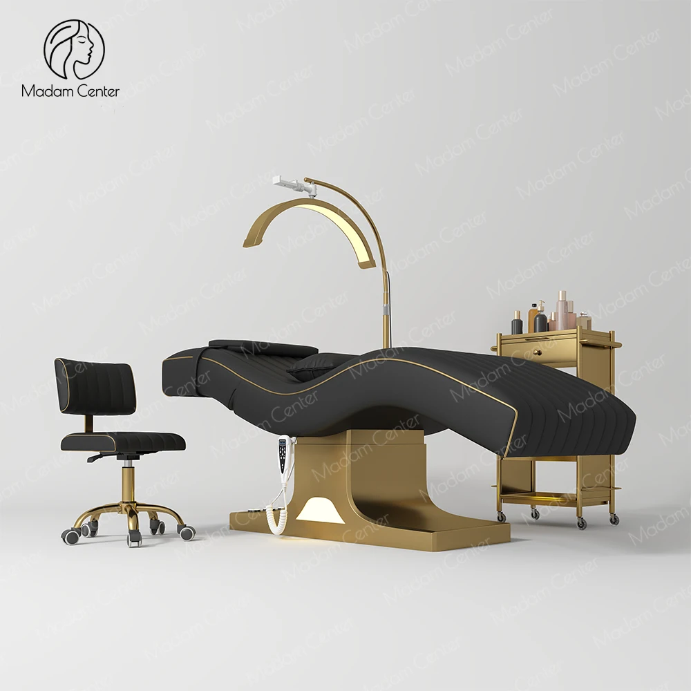 

Electric Lifting Lash Eyelash Extension Bed Chair Curved Lash Lashista Stretcher for Eyelash Aesthetic Table