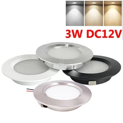 12V 3W Rv Interior Camper Reading Roof Lights Recessed Led Ceiling Light Panel Camper Rv Ceiling Light Caravan Boat Downlights