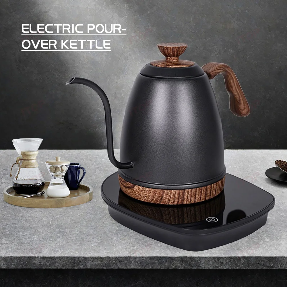 STLF JW صب فوق القهوة بالتنقيط الشاي معقوفة غلاية الفولاذ المقاوم للصدأ موقد إبريق قهوة لغلاية المنزل