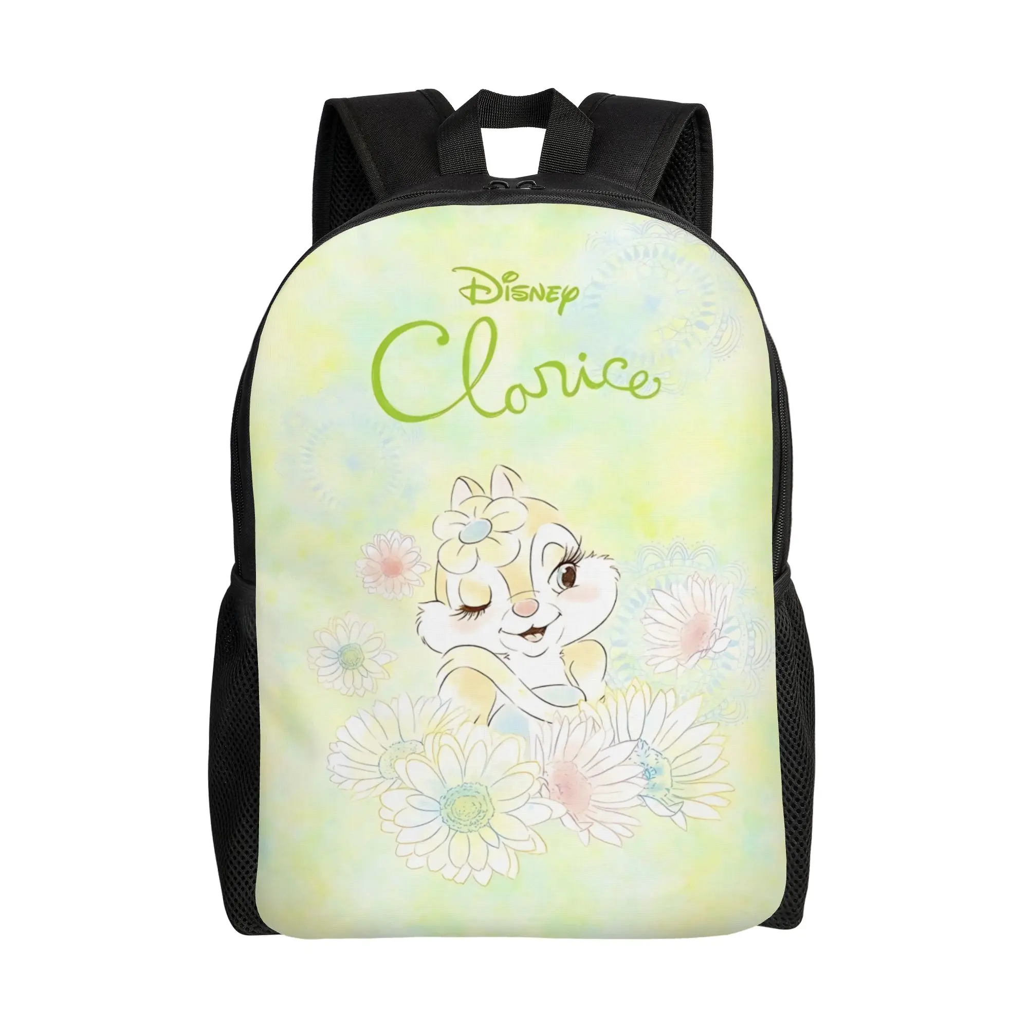 

1PC first day of school Backpack Disney cartoon Daypack Bambi and Thumper High Street Hiking Sturdy Shoulder Rucksack