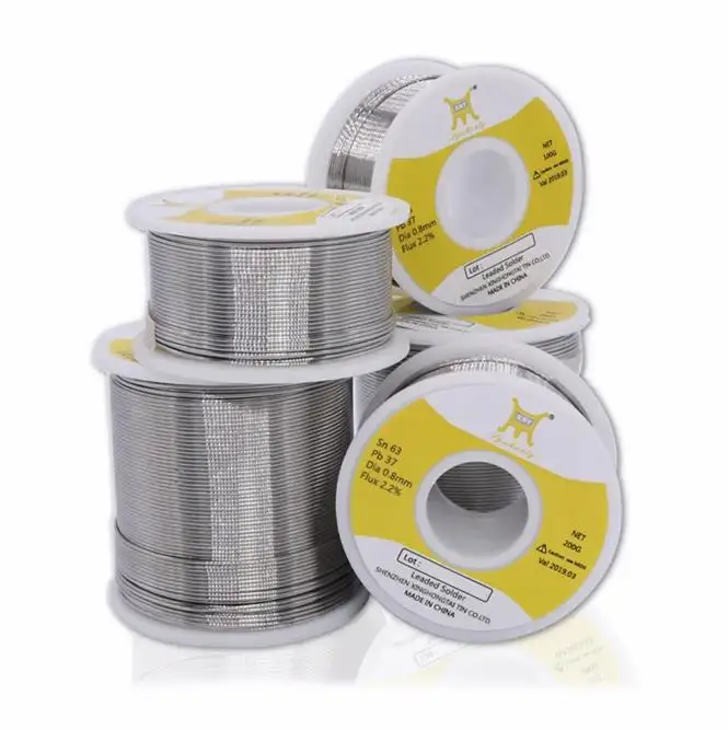 XHT 800g Per Roll High Purity Soldering Wire Dia 0.8mm sn63 pb37 Tin Rosin Core Solder Welding Wire For Electrical Soldering