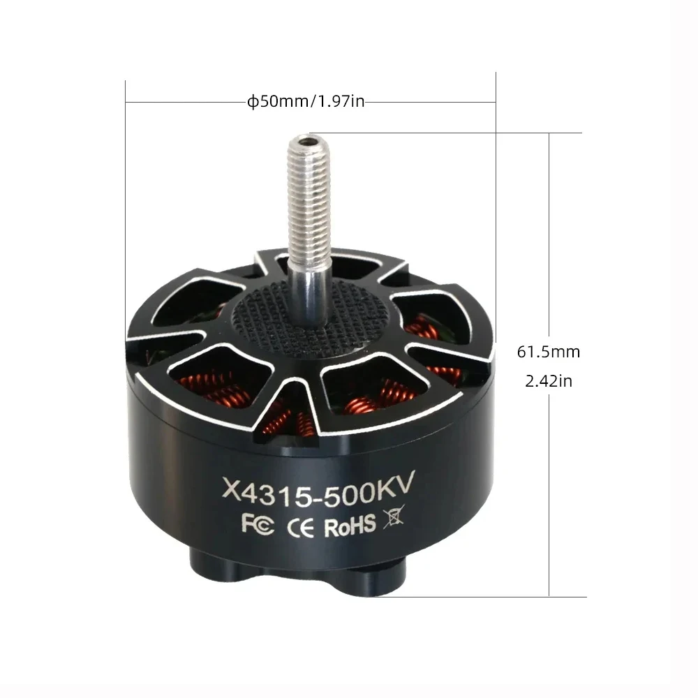 4 unids/lote Angel X4315 4315 KV500/KV600/KV400 Motor sin escobillas de alto par