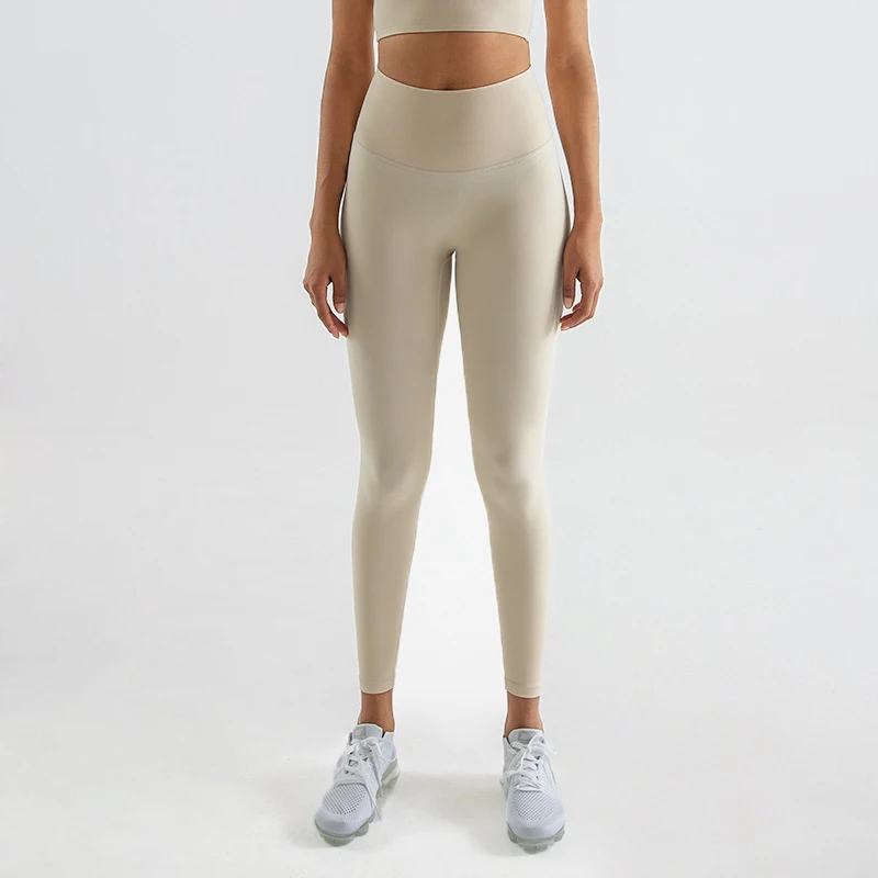 TRY TO BN Zachte, botervolle gymleggings voor dames, hoge taille, niet doorschijnend, squat proof, buikcontrole, yogabroek, workout- en hardloopleggings