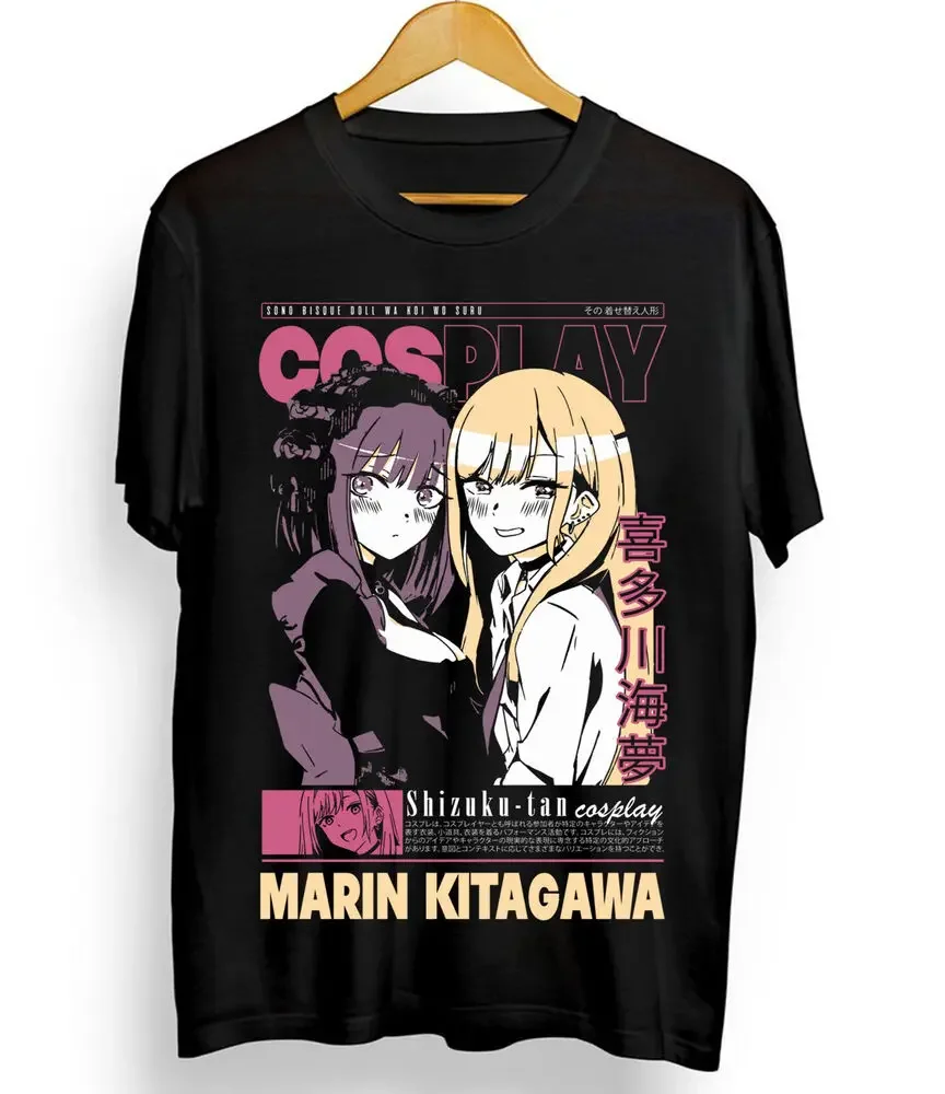 My Dress Up Darling T-shirt,Marin Kitagawa,Wakana Gojo,Anime Tshirt,All Size