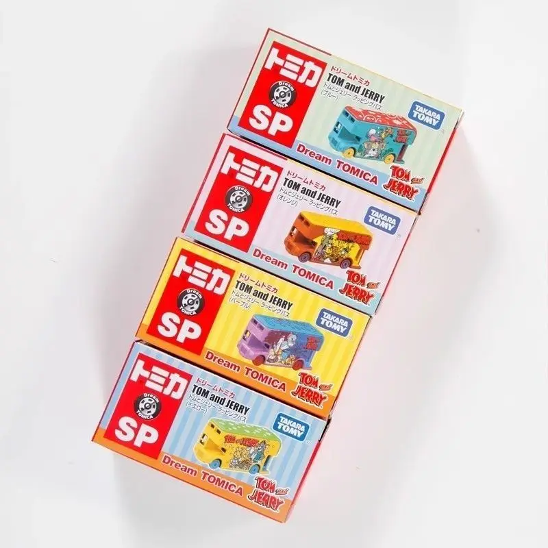 

TAKARA TOMY Tomica Cartoon Character Tom and Jerry Car Model Mini Car Toy Alloy Toys Diecast Metal Model for Kids Birthday Gift