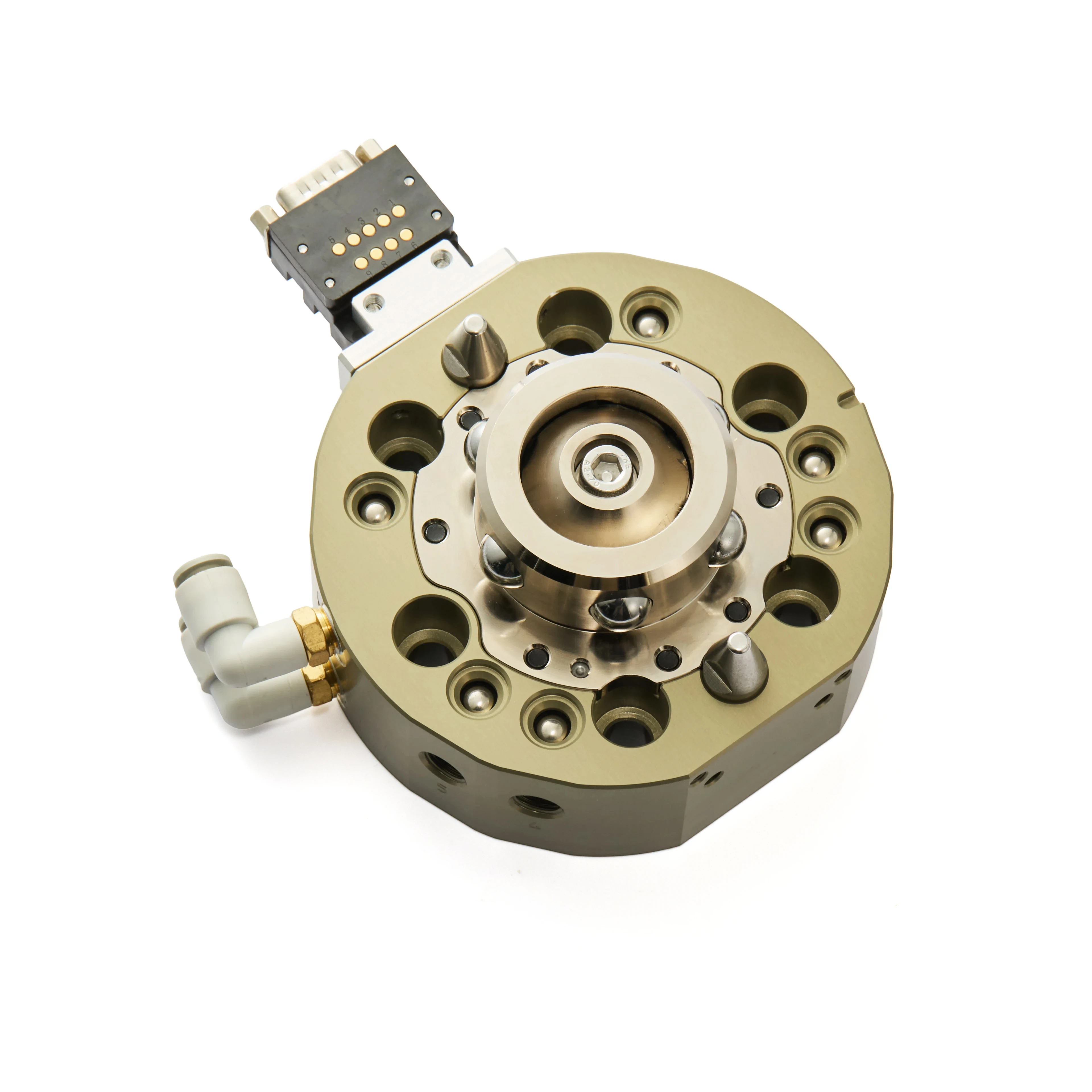 Automatic Pneumatic Robot Tool Changer, 40kg Payload Quick Changer With 0.005mm High Precision