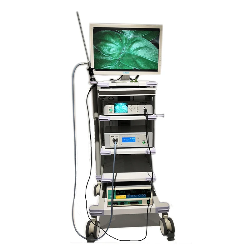 China medical supply endoscopy  system trolley laparoscopic surgery set