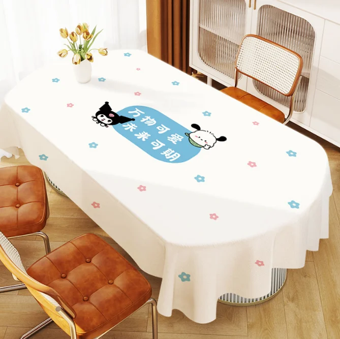 M2124 Waterproof and oil resistant  Anti scalding and non washable  Table linen  Cartoon  Tea table cloth and tablecloth