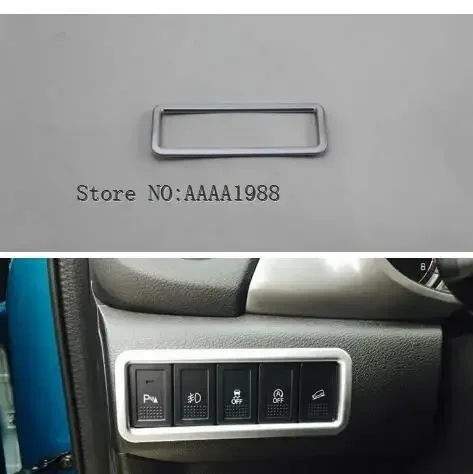 For Suzuki Vitara 2016 2017 2018 2019 Car Detector Stick Styling Cover ABS Chrome Front Head Light Switch Trim Frame Lamp
