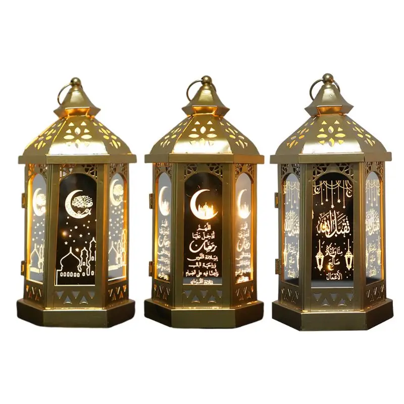 

Ramadan Decorations for Home LED Wind Lights EID Mubarak for Pony Oil Lamp Eid Mubarak Islamic Mubarak Party Decoration