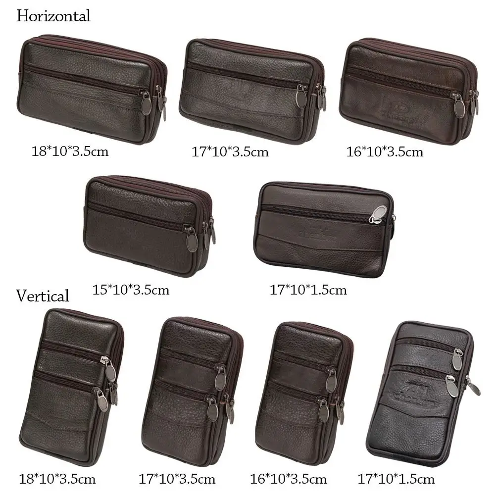 جديد حزام بو الجلود حامل هاتف الخصر حقيبة متعددة الوظائف المحمولة الرياضة محفظة الترفيه حزام مقاوم للماء الحقيبة يوميا