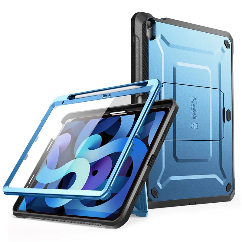 SUPCASE UB PRO hoes For iPad 10.9' (2022) / iPad 11' (2025) Case ingebouwde screenprotector & standaard beschermende tablet hoes