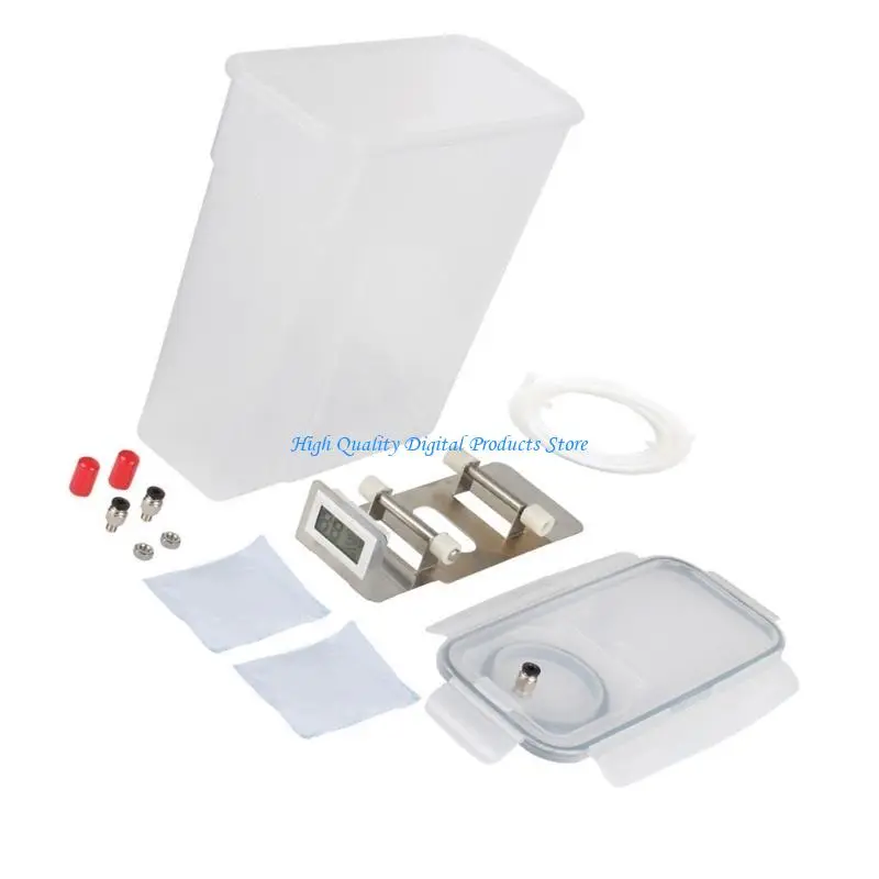 U2JE Printer Filament Dryer Printer Filament Dry Storage Box Humidity Display