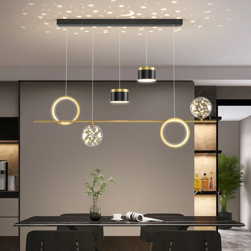 

Home Art Decoration Led Pendant Lights Dining Table Hanging Lamp 2023 New Chandelier For Living Room Indoor Lighting Fixture