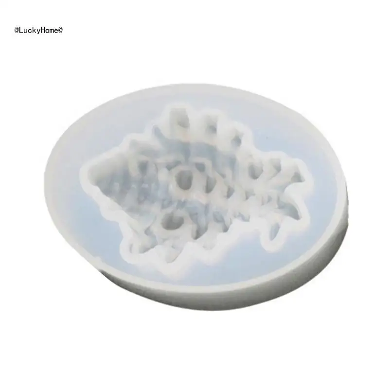 3D Conch Silicone Mold DIY Ocean Scented Plaster Resin Soap Mould 11UA