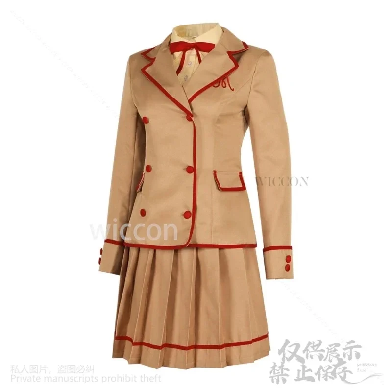 ABC123CosplayAnime Yumeiro Patissiere Cosplay Amano Ichigo Costume Kawaii JK School Uniform Dress Lolita Double Ponyta3'd,5;h.9/ view 3
