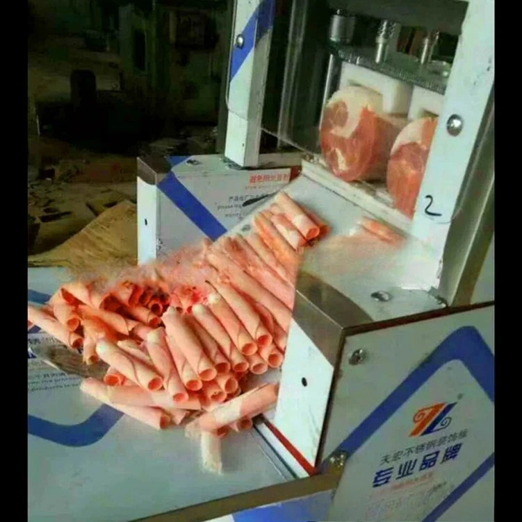 Lamb roll cutter household electric slicer beef slicer meat planer household small hot pot meat cutter artifact