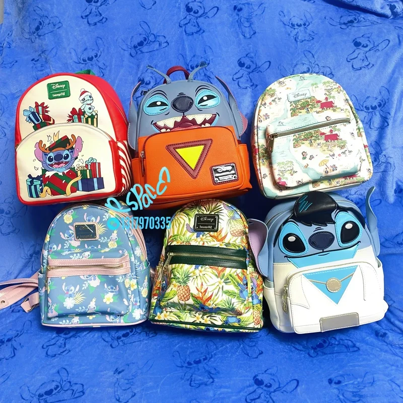 

Backpack Pu Pi Stitch Periphery Backpack Hawaii Printed Stitch Backpack Backpack Backpack Bag Gift