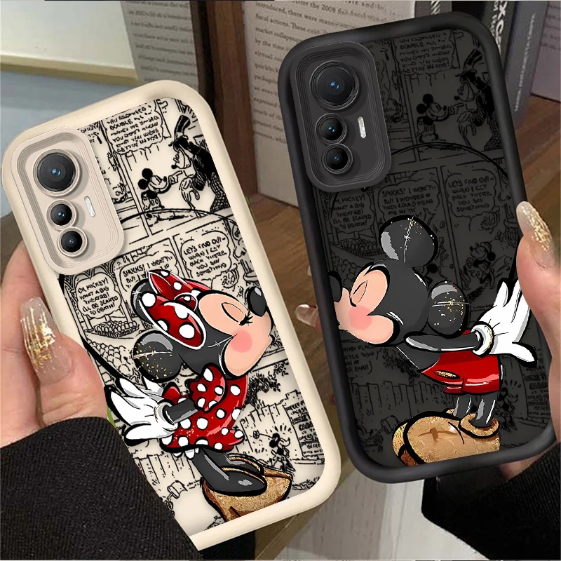 Disney Mickey Minnie Case For Xiaomi POCO X6 X5 X4 GT X3 NFC F6 F5 F4 F3 M6 Pro 13T 12T 11T 13 12 11 Lite 5G NE Soft Phone Cases