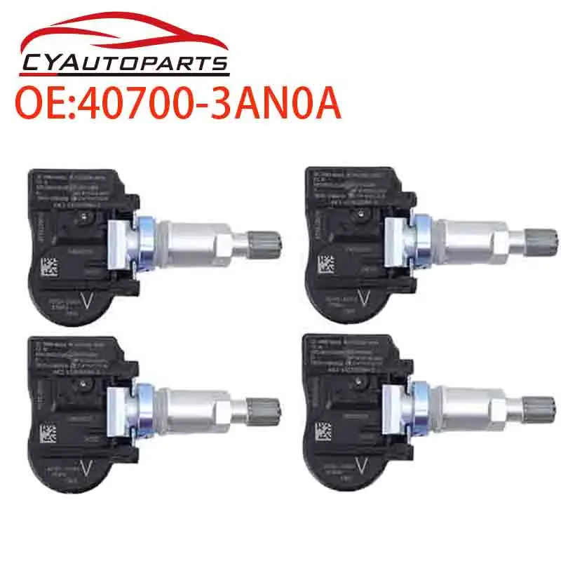 Novo sensor de pressão dos pneus tpms para nissan versa sentra maxima nv200 frontier 40700-3an0a 407003an0a 40700-3an0b 407003an0b 315mhz