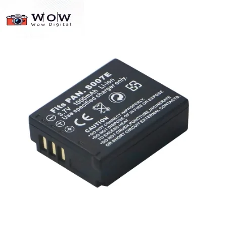 1000mAh DMW-BCD10 CGA-S007E CGA S007 S007E BCD10 Camera Battery For Panasonic Lumix DMC-TZ1 DMC-TZ1BK,TZ1BS,TZ3EB-K