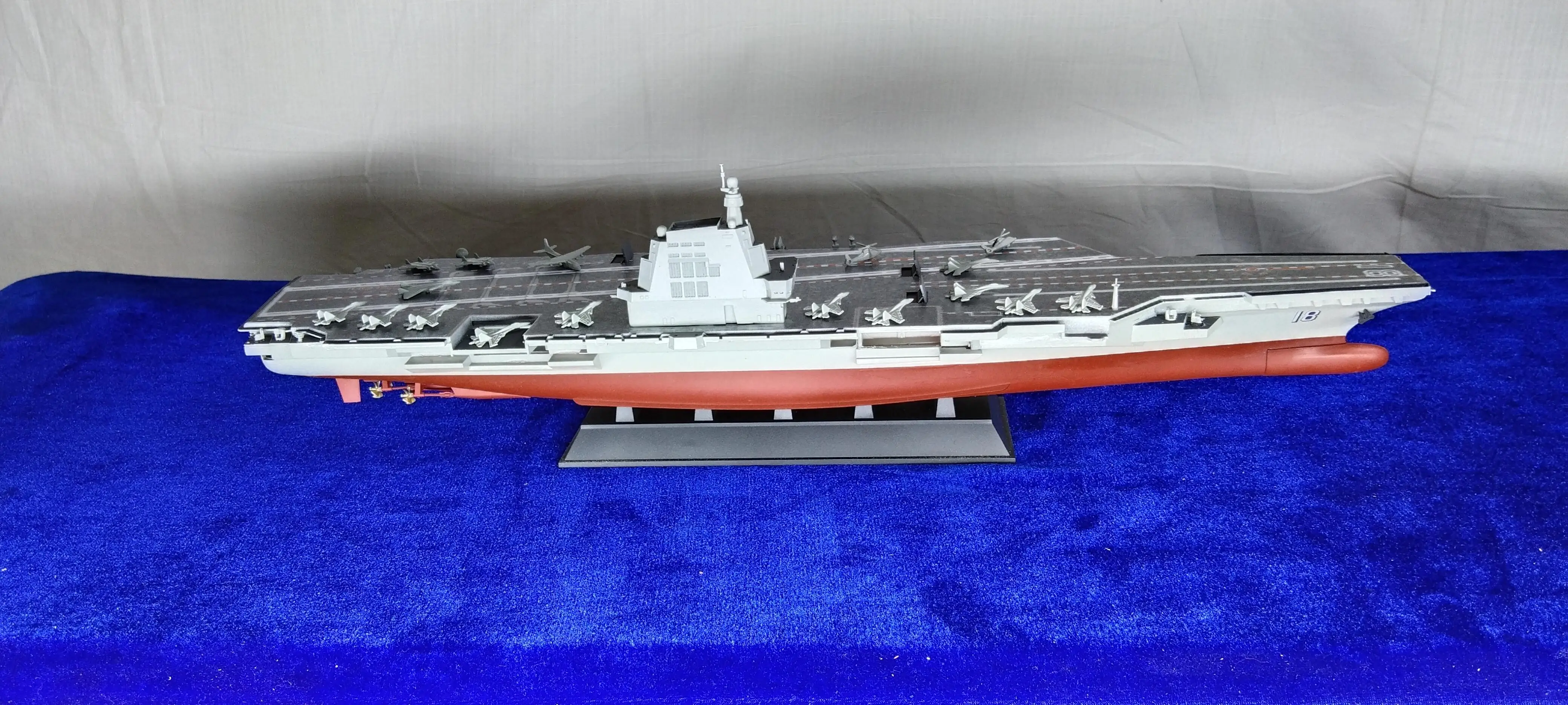 

Bronco Models CH70005 1/700 SCALE 03 Aircraft Carrier Chinese PLA.NAVY FUJIAN ship No. 18 finished model