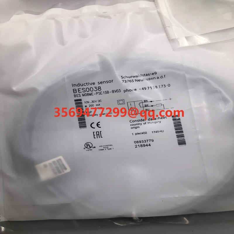

Proximity switch BES M08ME-PSC15B-BV03 Brand new original spot