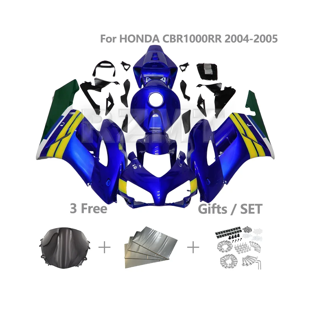 

Комплект обтекателя мотоцикла для HONDA CBR1000RRR 2004-2005 CBR 1000RR ABS, инъекционные индивидуальные обтекатели, комплект деталей для кузова H1005-1028b