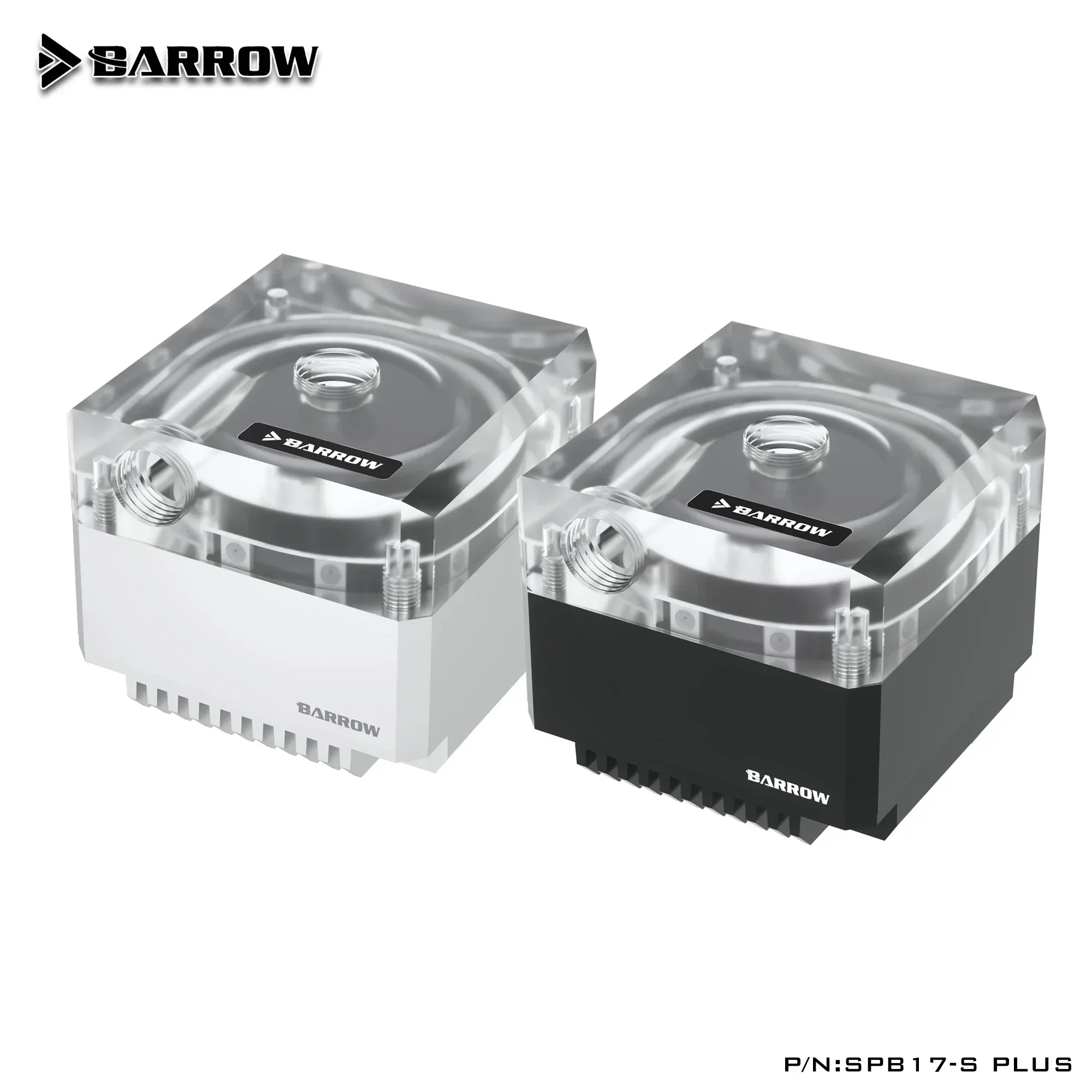 Barrow PC Pumps 17W PWM Water Cooling Pump With Aluminum Radiator Cover 5V ARGB High Quality