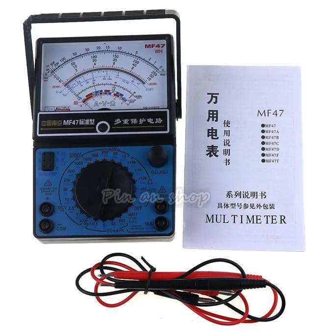 MF47 DIY Kit electronic practice multimeter suite pointer multimeter parts