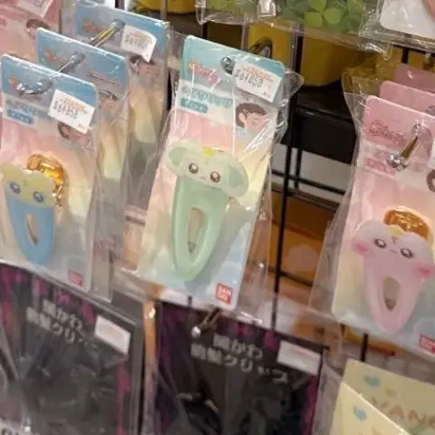 Pretty Cure Fairy Hair Clips: Minami, Minapo, Porun, Lulu Bangs Clips - Cute Decoration, Fun Gift for Friends view 3