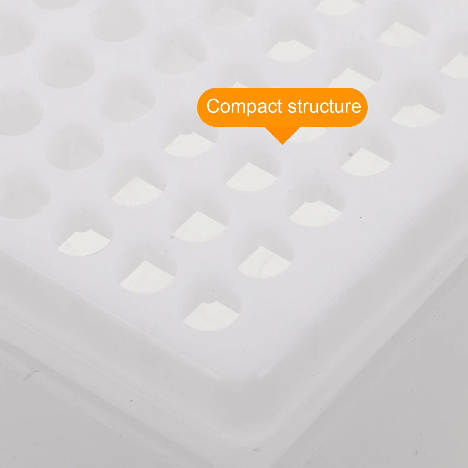 Laboratory Pipette Tip Box Holds 96 Clear 10Ul Tips for Accurate Sample Transfer Lab Use Experimental Supplies