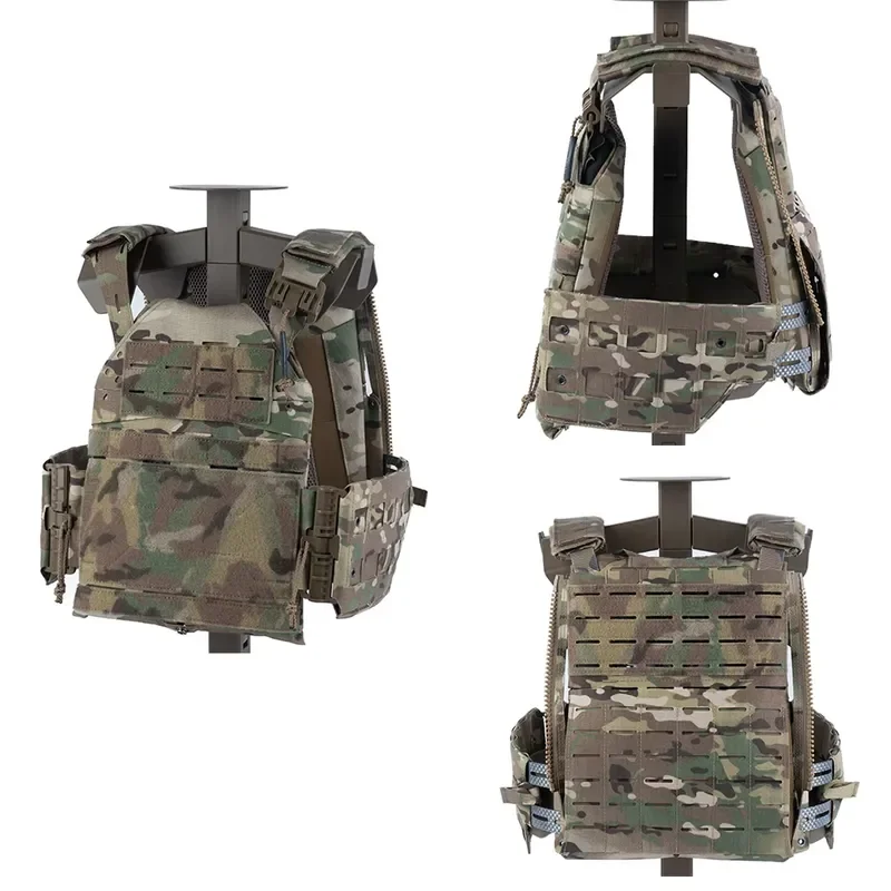 Quick Release Plate Carrier  Vest Adjustable MOLLE Combat Gear Multi Function Protective Body Armor for Cosplay