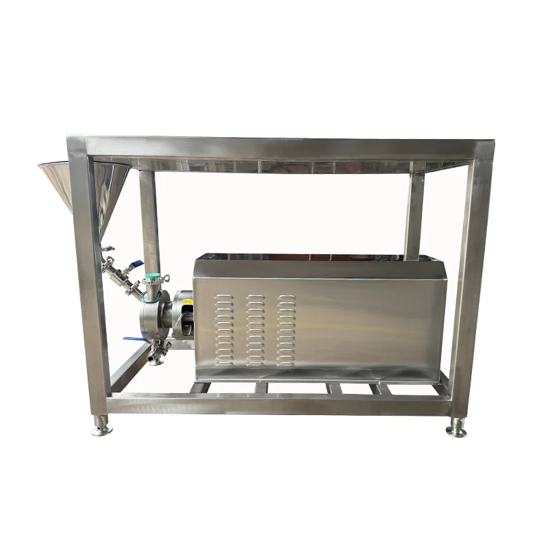 304/316 Sanitary Grade Stainless Steel Factory Direct Powder Suction Emulsifier Emulsify Mixer Pump Efficient