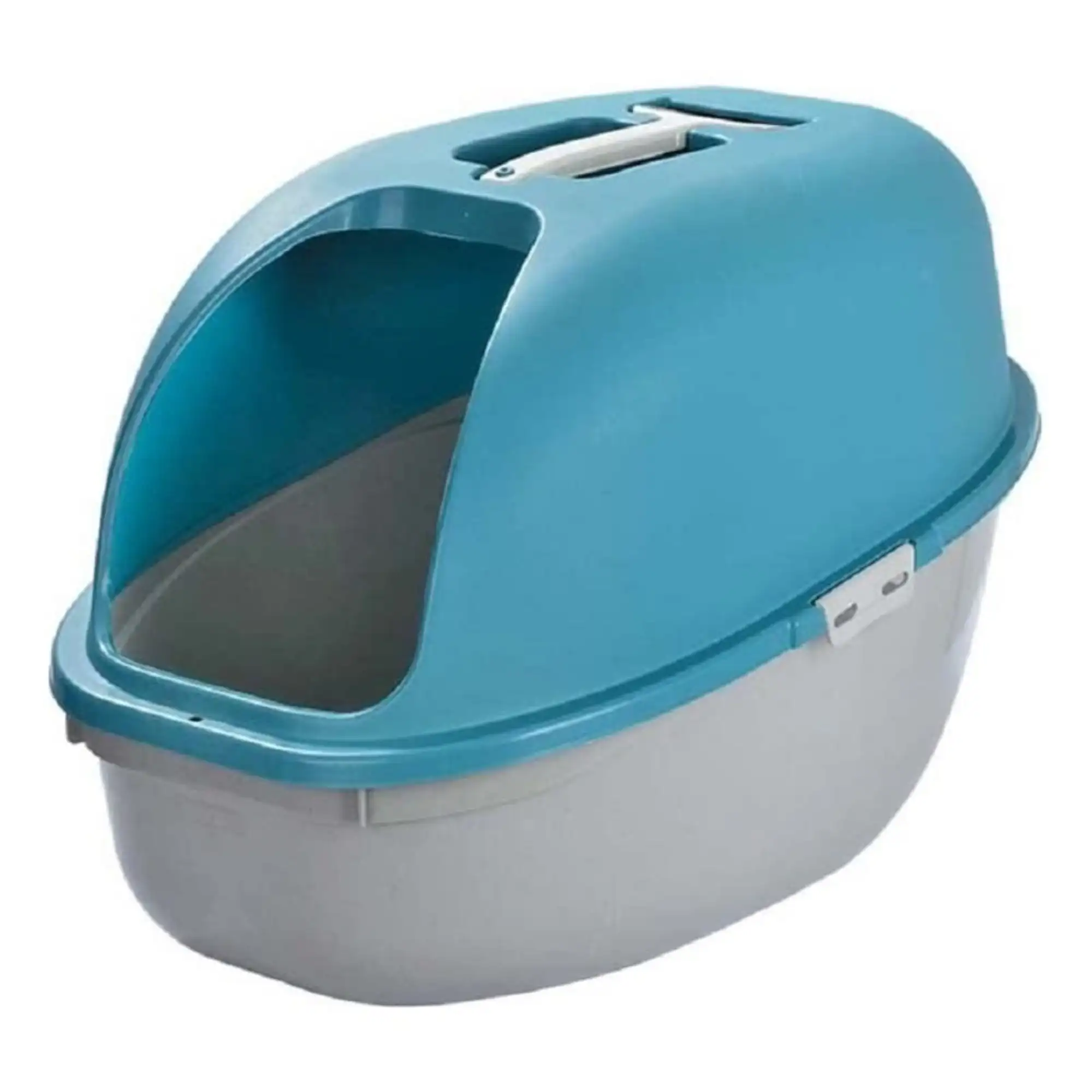 

Hooded Cat Litter Box with Scoop