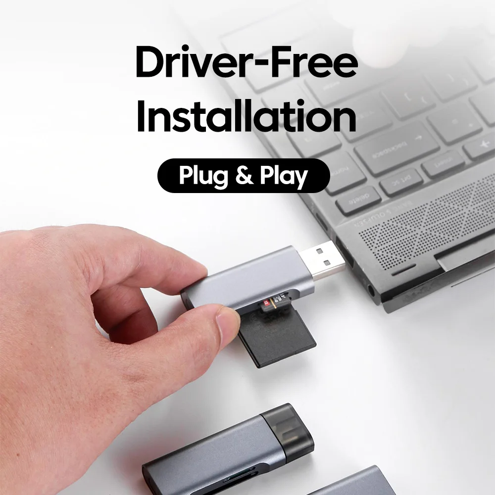 4in1 Multifunction USB TYPEC Lighting Card Reader External Storage Black Stretch for Memory Stick USB 2.0 Mini SD TF Card Reader