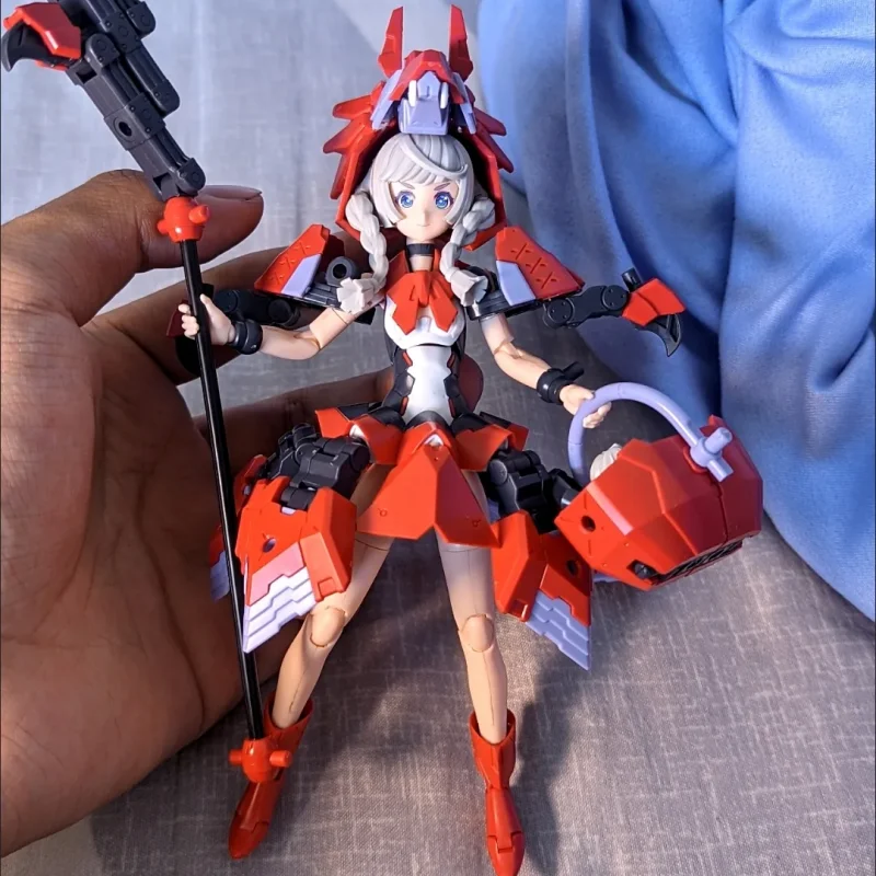 Kotobukiya Kp614 Megami Device Chaos Pretty Little Red Riding Hood Mobile Suit Girl assemblare Model Action Figure Toys In Stock