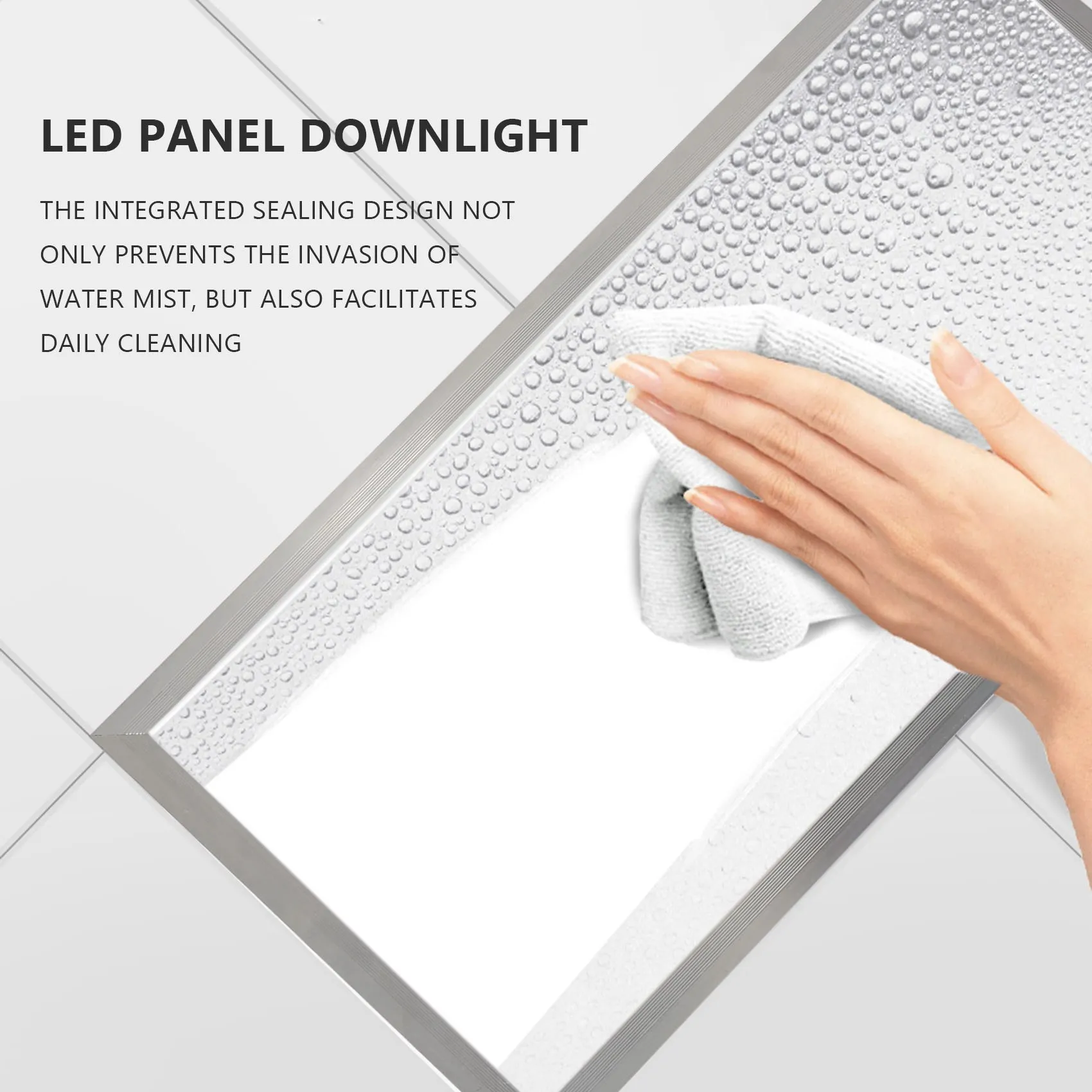 Imagem -04 - Painel Led Downlight para Escritório Luzes Brancas da Grade Luz de Teto 40w 6500k 30x60cm